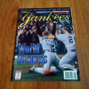 Yankees Magazine Volume 19, Issue 8 November 1998